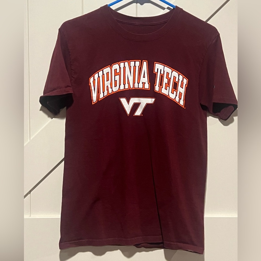 VIRGINIA TECH Size SMALL Women’s T-shirt, Brand-RUSSEL